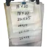 Transparent plastic bag size label self-adhesive printing blank label bag Item Picture
